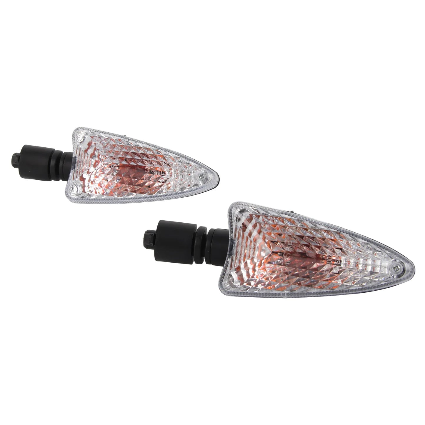 1 Pair Motorcycle Indicator Light Turning Light For 800 1050 675 2007-2014 Motorcycle Turn Signal Light Indicator Flasher Lamp