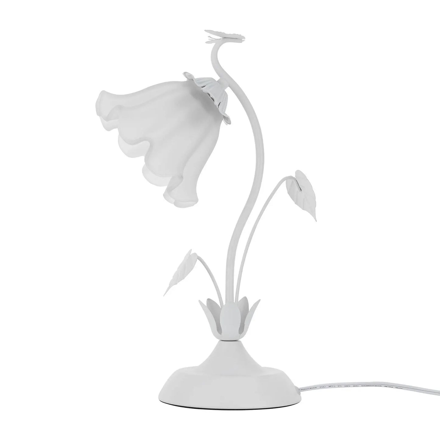 40W 110V Acrylic Tabletop Bedroom Desk Light E26 Indoor Decor White Desktop Lamp