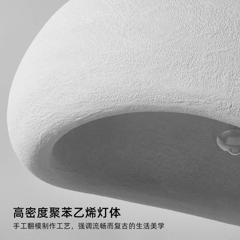 Japanese Wabi Sabi Chandelier Modern LED Pendant Light for Dining Living Room Bedroom Bar Designer Homestay E27 Hanghing Lamp