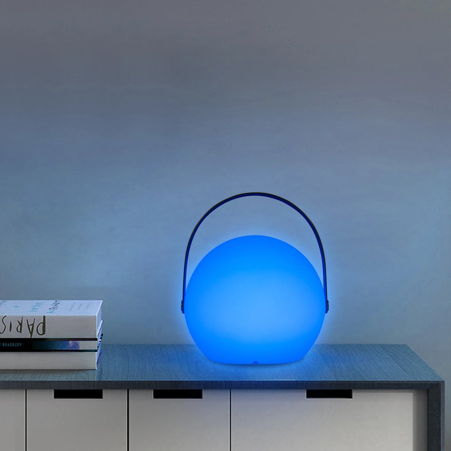 8.85 inch Table Lamp 16-Color RGB, Table Lamp With Handle, Dimmable Table Lamp