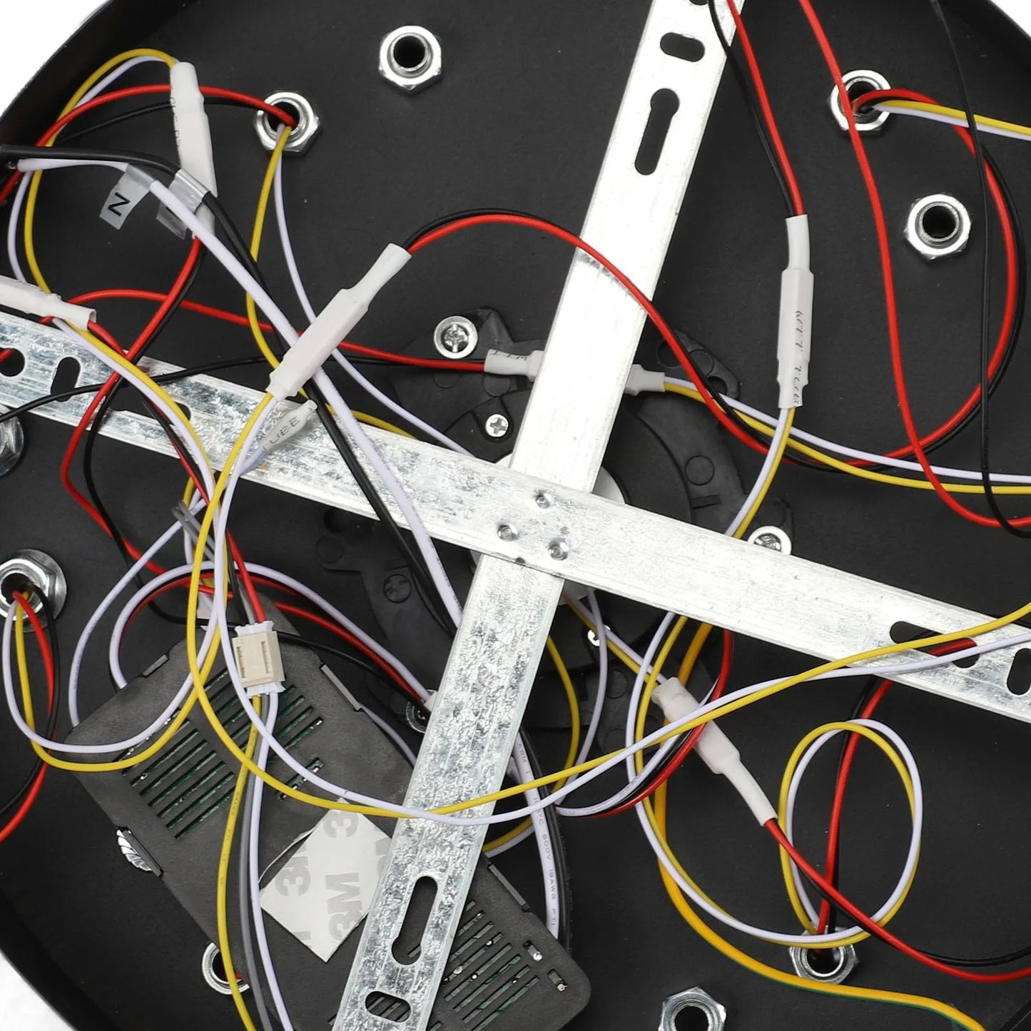 Ceiling Fan Light LED Nordic Modern 6 Rings Ceiling Fan Light Easy To Install Simple Nordic for Dining Room Ceiling Fan Light