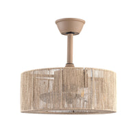 Ceiling Fan with Remote Control, 3-Speed, Soft LED Light, Energy-Saving, Low Noise for Home Decor