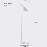 Arne Jacobsen Floor Lamp Living room Studio Bed Side Replica designer scandinavian table lamp Black White standing lamp