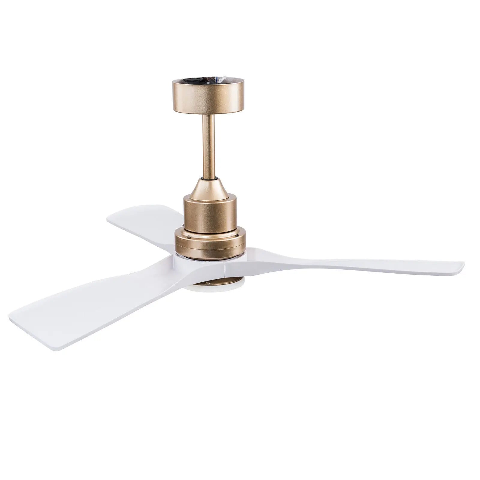 Low Noise Indoor Lighting Fixtures Remote Control 48" Led Ceiling Fan Light