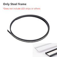 4m/6m/8m Skyline Linear Light COB LED Wall Lamp Living Room Art Exhibition Background Decor Bedroom Minimalist LED Strips Sconce