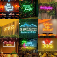Custom Neon Sign LED Letter Light Business Logo Name Design Room Neon Light Shop Brand Dropshipping Wedding Decor Wall Art Bar