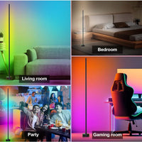 Led Floor Lamps Living Room Bedroom Colorful Nnight Llights Party E-sports Atmosphere Lights 120CM Multiple Color Switching