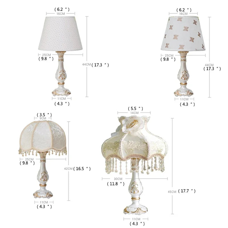 AIGESI AIGESI  Dimming Table Light Bedside Romantic Creative LED Desk Lamp Modern Decor For Home Living Room Girls' Room Bedroom