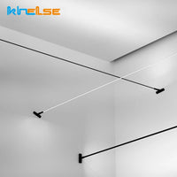 4m/6m/8m Skyline Linear Light COB LED Wall Lamp Living Room Art Exhibition Background Decor Bedroom Minimalist LED Strips Sconce