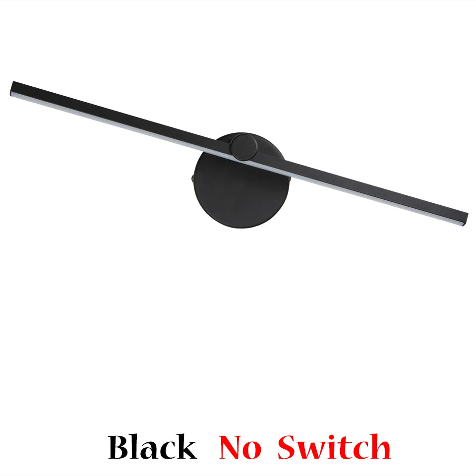 Bedside Wall Light 330° Rotatable Adjustable Light Angle Indoor LED Wall Lamp Bedroom Mirror Vanity Light AC110V/220V