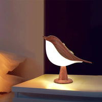 3 Colors Magpie Bird Night Lights Dimmable Charging LED Touch  Controlled Lamp Aromatherapy Decoration Atmosphere Desk Lighting