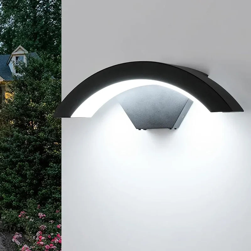 Aluminum LED Wall Lamp Waterproof IP65 Outdoor Garden Lights 18W Interior Wall Light for Bedroom Street Corridor Stairs Lighting