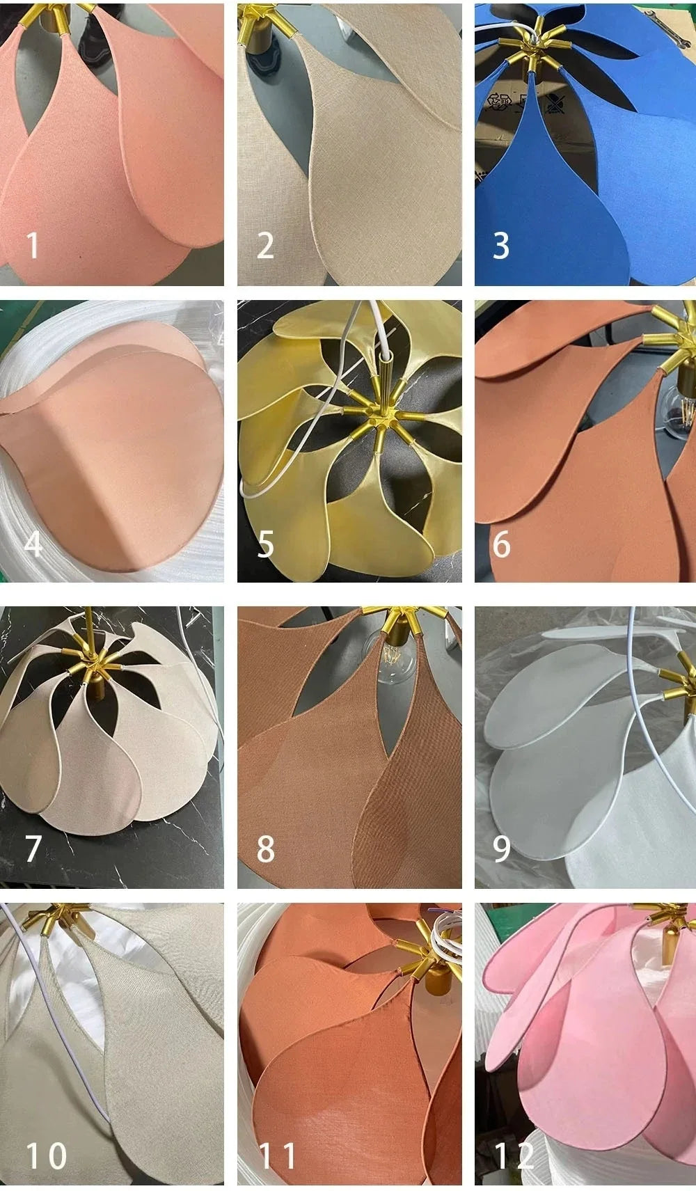 Bohemia Colorful Linen E27 Pendant Light Bedroom Edsion Bulb Led Chandelier Lighting Fixtures Stairs Hanging Lamp Suspend Light