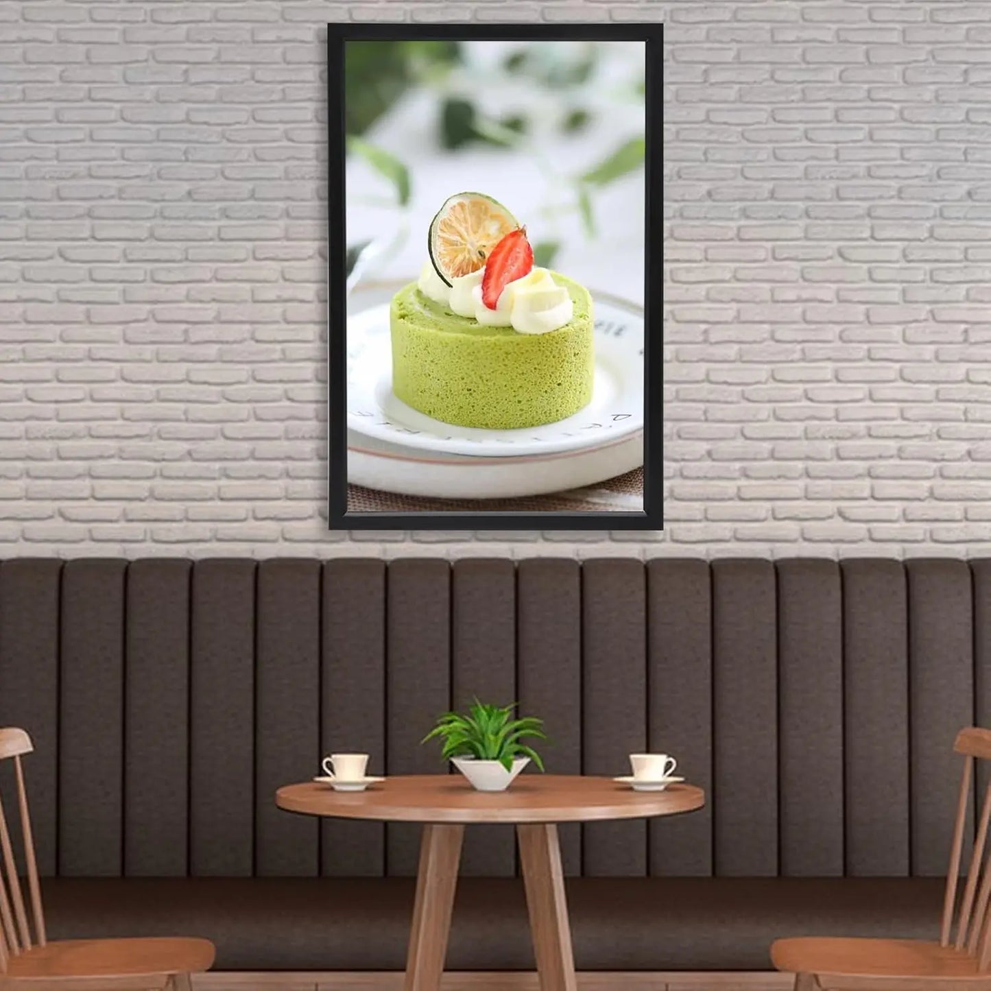 24 x 36 Inch LED Movie Poster Frame Home Theater Wall Mounted Advertising Picture Frame Display Led Light Box Sign Advertising