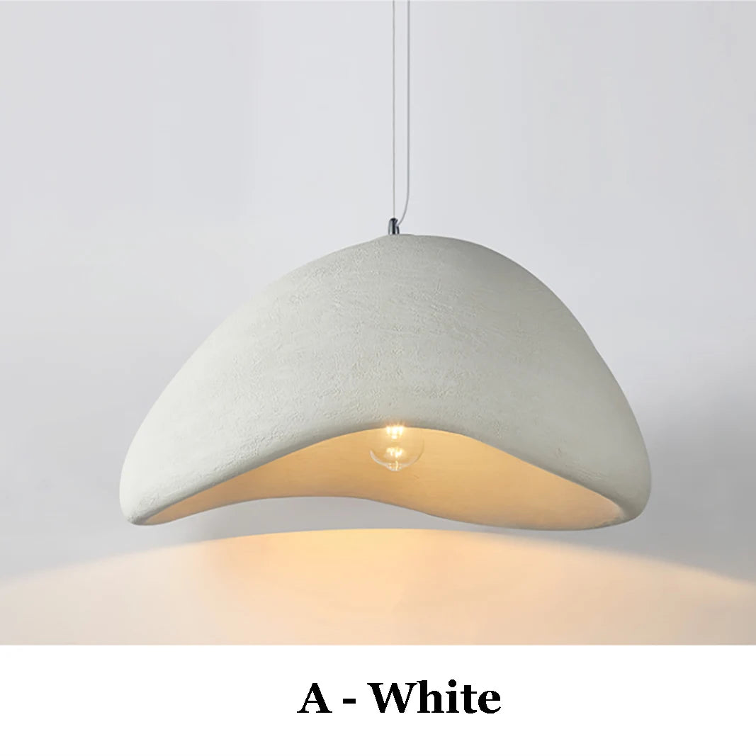 Japanese Wabi Sabi Chandelier Modern LED Pendant Light for Dining Living Room Bedroom Bar Designer Homestay E27 Hanghing Lamp