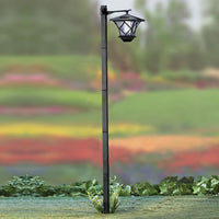 1.5m Solar Garden Light 2 in 1 Solar Lamp Post Light Decorative Floor Lamp for Backyard Porch for Front and Back Doors
