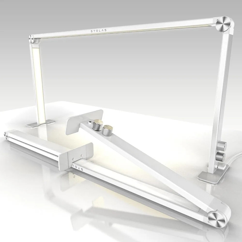 36W Adjustable LED Desk Lamp with 4000-6000K Temperature Range, 3 Lighting Modes for Study, Model Building, and Crafting