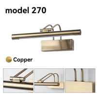 2025 2CCT LED Wall Light 30cm IP42 Aluminum Bathroom Lamp Black Gold Modern Home Wall Lighting Easy Install
