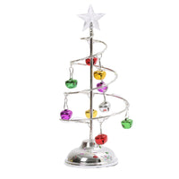 Crystal Star Christmas Tree Lamp Battery Operated Desk Table Lamp Decorative Iron Tree Night Lights for Living Room Bedroom Deco