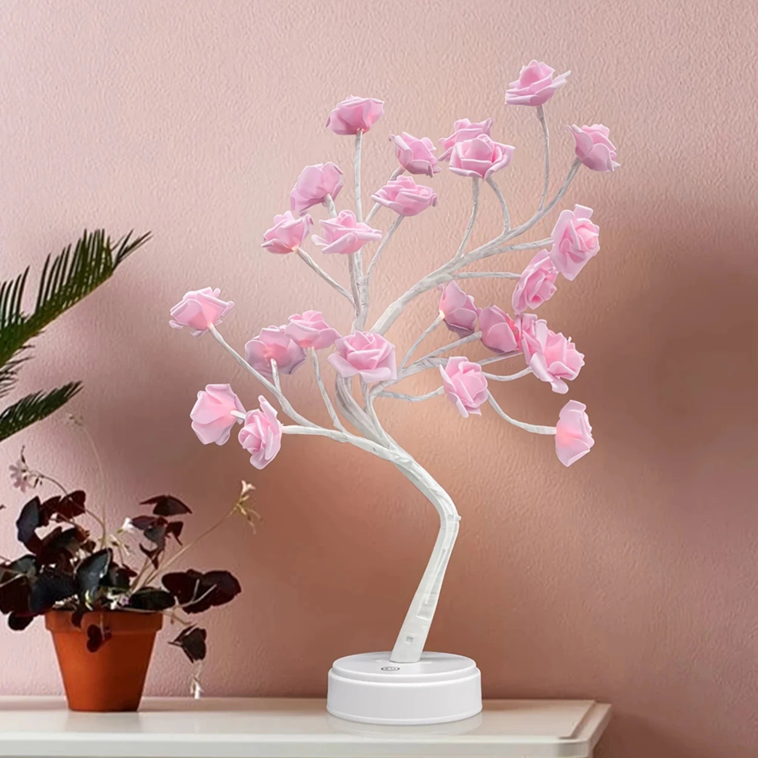 30 LED USB Rose Desk Lamp, Tree Lamp, Bedside Night Lamp, Birthday, Mother's Day Gift, Gift  Girlfriend