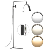 Dimmable Floor Lamp for Estheticians 26inch Adjustable Arched Design Beauty Lash Light