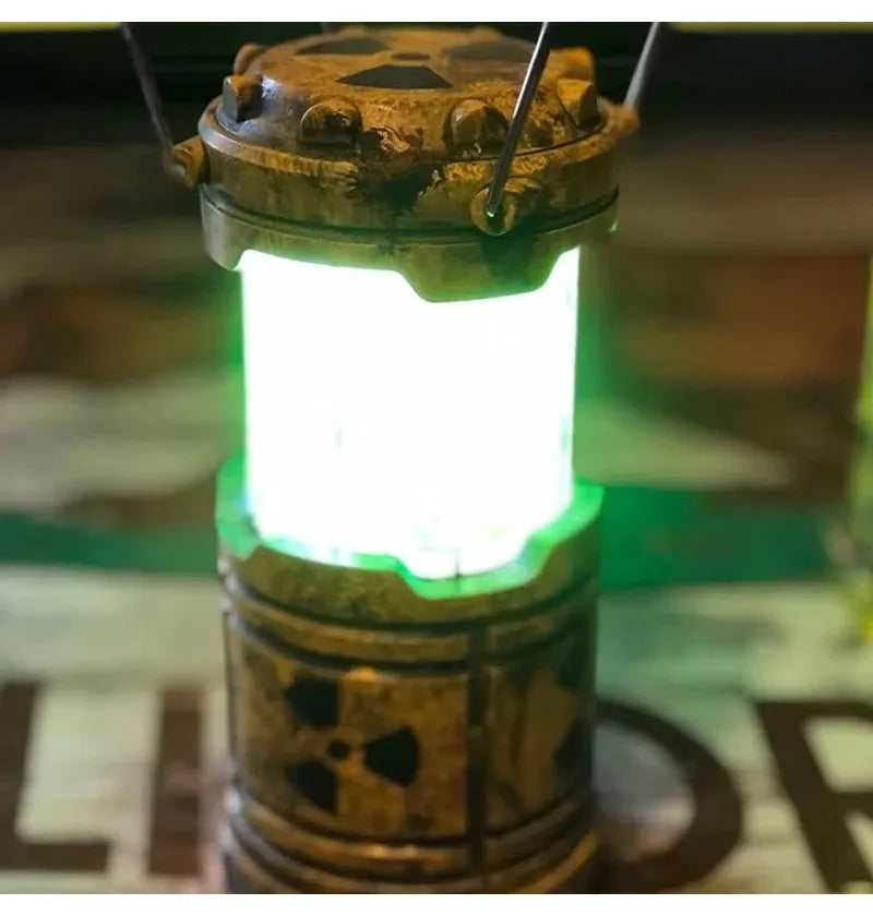 2025 New Cool Nuclear Reactor LED Night Light - Pull Light, Portable Hanging & Handheld Desk Lamp (Requires 3 AAA Batteries)
