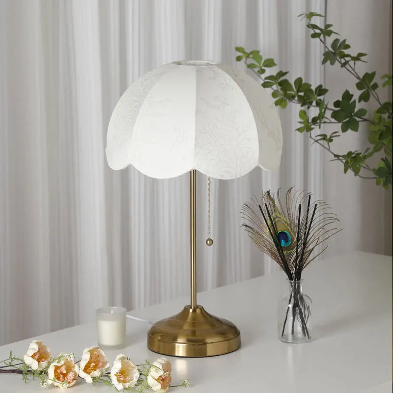 American Bedroom Retro Desk Lamp French Modern Light Luxury Bedroom Bedside Study Master Floor Lamp Designer Table Lamp Decorate