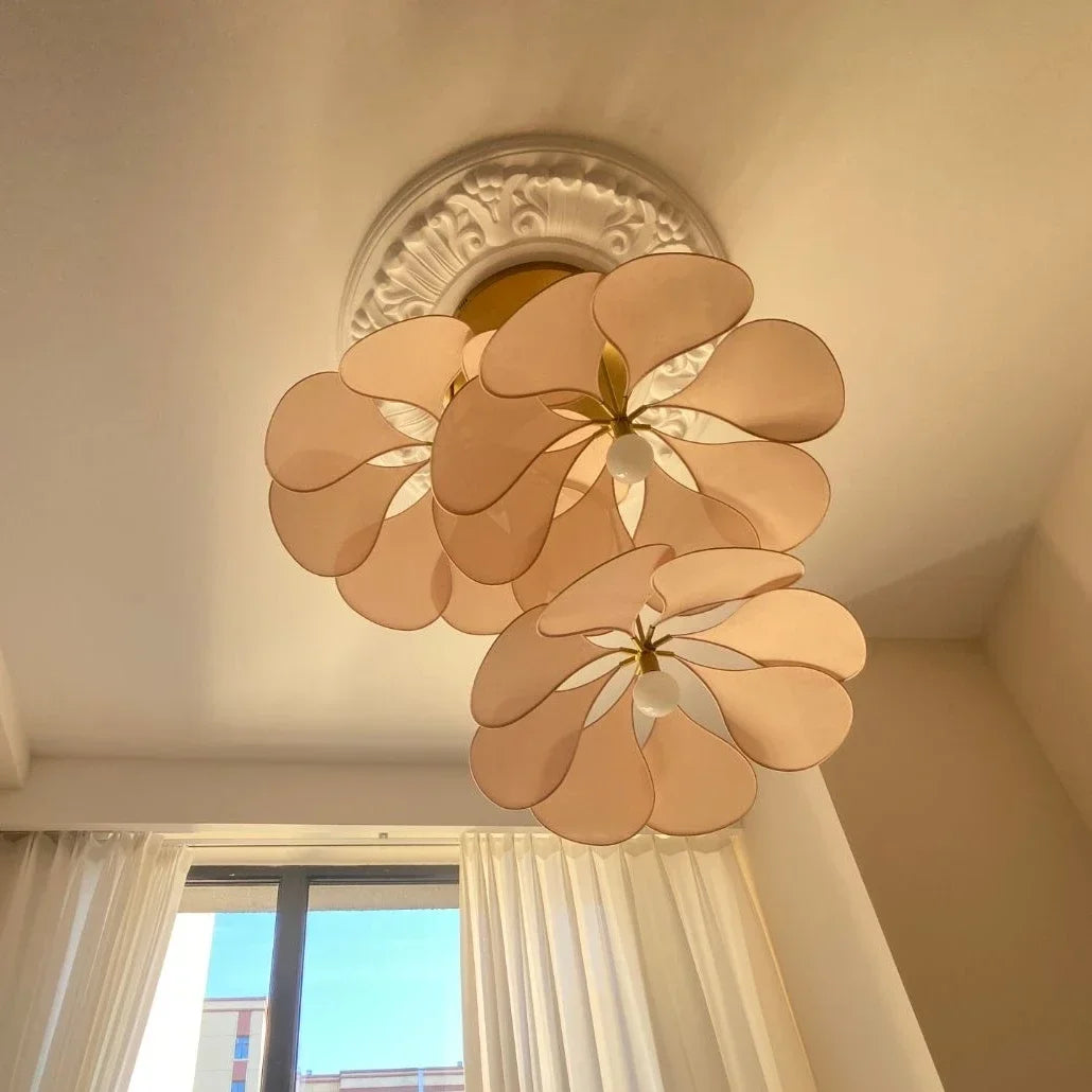 Bohemia Colorful Linen E27 Pendant Light Bedroom Edsion Bulb Led Chandelier Lighting Fixtures Stairs Hanging Lamp Suspend Light