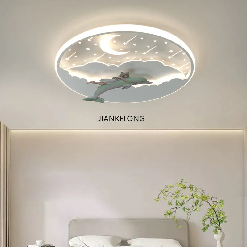 Creative Ceiling Lights Kids Room Cute Indoor Lighting For Boys Girls Bedroom Study Room Ceiling Lamp Children Ceiling Light