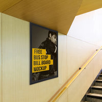 Bymaocar Black 27x40In LED Backlit Movie Poster Frame Light Box - 18W Home Theater Decor & Commercial Menu Wall Art Sign Display