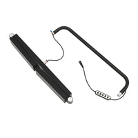 40W LED Half Moon Floor Lamp Dimmable 3-Color 3600LM, Height & Angle Adjustable for Makeup, Salon, Live Streaming