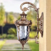Decorative Outdoor Wall Sconces - Waterproof Porch & Exterior Lantern Lights for Garden Use