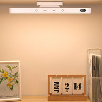 LED Touch Table Lamp Magnetic Desk Lamp Bulit-in 2500mAh Battery for Reading Cabinet Mirror Bedside Rechargeable Night Lights