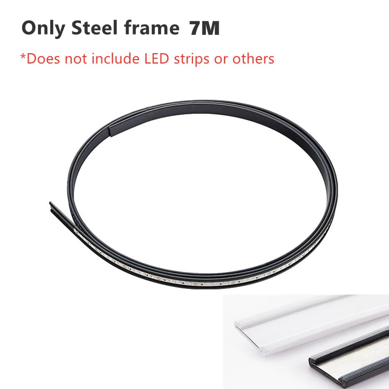 4m/6m/8m Skyline Linear Light COB LED Wall Lamp Living Room Art Exhibition Background Decor Bedroom Minimalist LED Strips Sconce