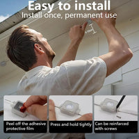 Permanent Outdoor Lights Smart RGBIC Eaves LED Lights Festival Flashing Lighting Fairy String Holiday Lighting