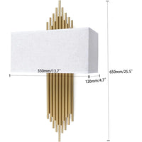 2 Heads Wall Light Cube Bedroom Bedside Wall Lamp Cafe Decor Light E12 Modern Wall Light Cube Sconce Bedroom Lighting Wall Lamp