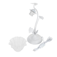 40W 110V Acrylic Tabletop Bedroom Desk Light E26 Indoor Decor White Desktop Lamp