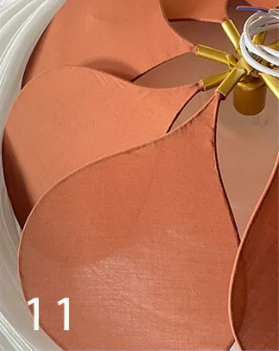 Bohemia Colorful Linen E27 Pendant Light Bedroom Edsion Bulb Led Chandelier Lighting Fixtures Stairs Hanging Lamp Suspend Light