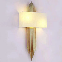 2 Heads Wall Light Cube Bedroom Bedside Wall Lamp Cafe Decor Light E12 Modern Wall Light Cube Sconce Bedroom Lighting Wall Lamp