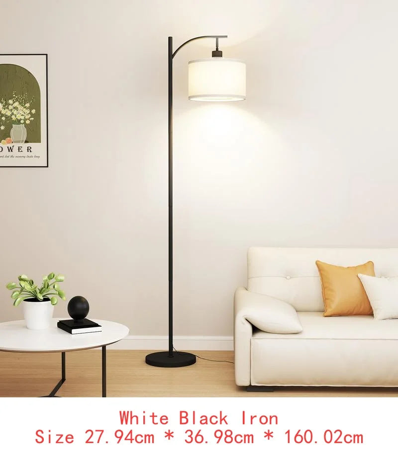 67" Tree-Shaped Floor Lamp with 3 Lights, Glass Shade, Foot Switch, Modern Design for Living Room Lighting