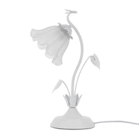 40W 110V Acrylic Tabletop Bedroom Desk Light E26 Indoor Decor White Desktop Lamp