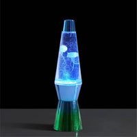 13-inch Blue-Green Gradient Jellyfish Motion Light, Pre-charged, Convenient USB Power Supply, Incandescent Bulb