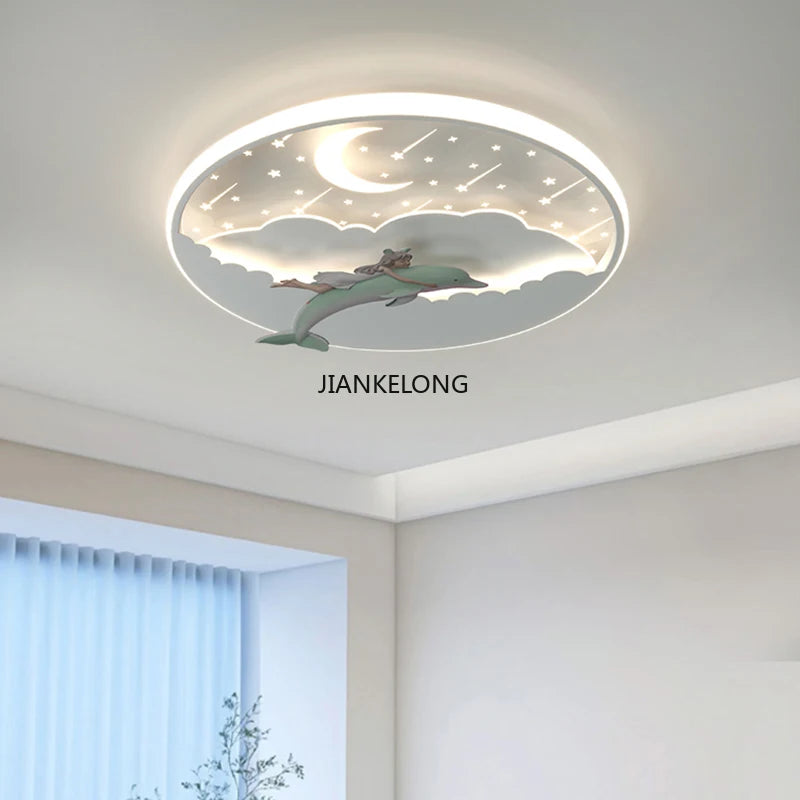 Creative Ceiling Lights Kids Room Cute Indoor Lighting For Boys Girls Bedroom Study Room Ceiling Lamp Children Ceiling Light