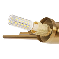 3* G9 LED Modern metal wall lamps, green glass spherical wall lamps, indoor wall lamps