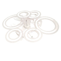 Ceiling Fan Light Flush Mount Ceiling Fan Light Easy To Install Unique Simple Nordic for Dining Room