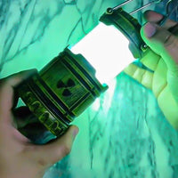 2025 New Cool Nuclear Reactor LED Night Light - Pull Light, Portable Hanging & Handheld Desk Lamp (Requires 3 AAA Batteries)