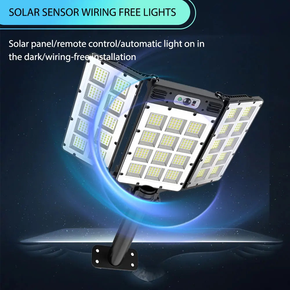 Solar Sensor Split Wall Lamp 3 Mode Waterproof Motion Sensor Security Lighting Street  Lights Solar Lamp Garden Light