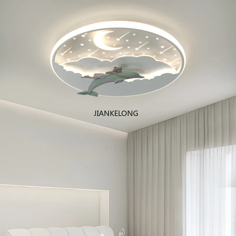 Creative Ceiling Lights Kids Room Cute Indoor Lighting For Boys Girls Bedroom Study Room Ceiling Lamp Children Ceiling Light