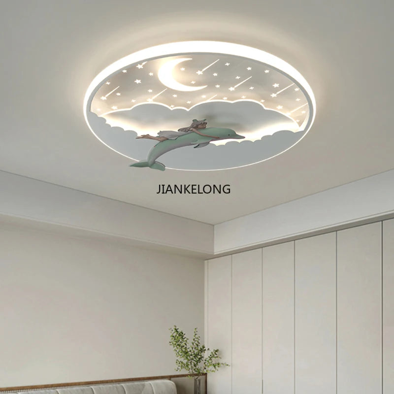 Creative Ceiling Lights Kids Room Cute Indoor Lighting For Boys Girls Bedroom Study Room Ceiling Lamp Children Ceiling Light