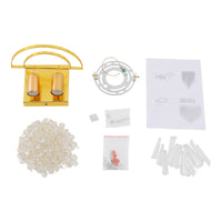 Crystal Wall Light Sconces Lighting Fixture Modern Semicircle Wall Mount Lamp